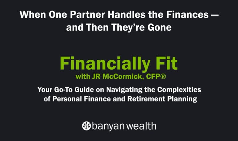 When One Partner Handles the Finances — and Then They’re Gone